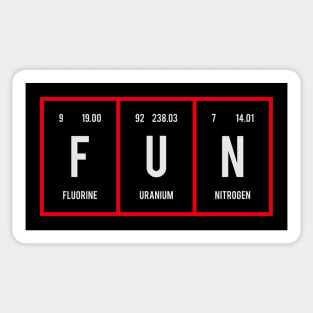 Fun - Periodic Table of Elements Sticker